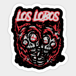 lost lobbos crazy twin Sticker